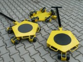 Вазкі ролікі транспартныя падыемнікі абсталяванне тэхналагічных ліній Польшча - 4